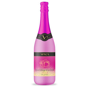 Strawberry & Peach Sparkling Cocktail